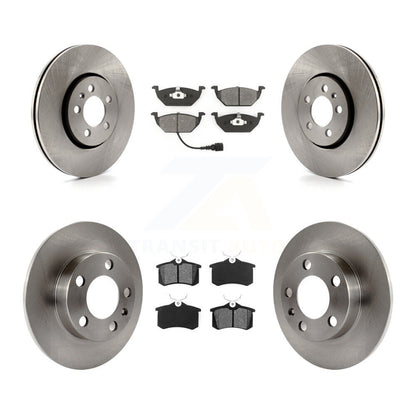 Kit de plaquettes de frein semi-métalliques pour disques de frein avant et arrière, pour Volkswagen Golf 2.0 2000 – 2001