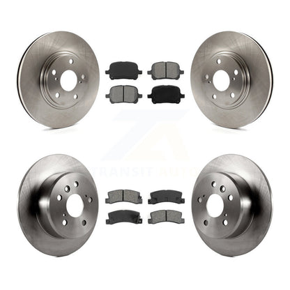 Rotors de frein à disque avant et arrière, Kit de plaquettes semi-métalliques pour Lexus RX300 FW 1999 – 2001
