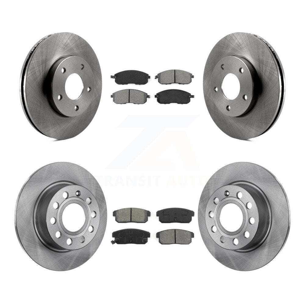 Kit de plaquettes semi-métalliques de Rotor de frein à disque avant et arrière, pour Nissan Maxima INFINITI I3