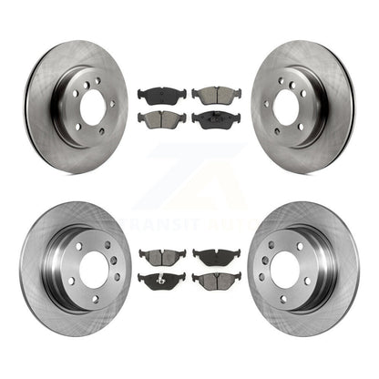 Kit de rotors de frein à disque avant et arrière et plaquettes semi-métalliques pour berline BMW 328i 1998