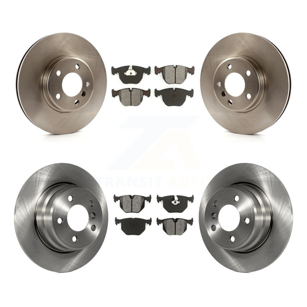Kit de disques de frein à disque avant et arrière et plaquettes semi-métalliques pour BMW X5 K8S-101151