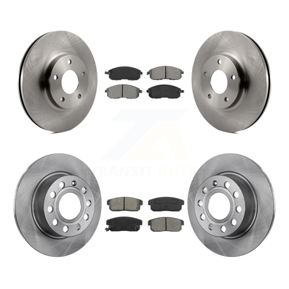 Kit de plaquettes semi-métalliques de Rotor de frein à disque avant et arrière, pour Nissan Maxima INFINITI I3