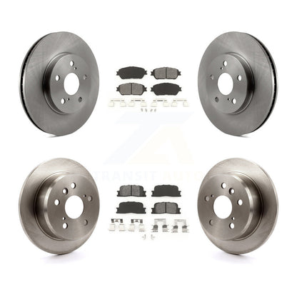 Rotors de frein à disque avant et arrière et kit de plaquettes semi-métalliques pour Lexus ES30 2002-2003