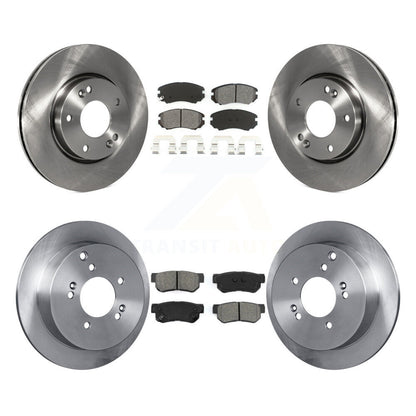 Kit de rotor de frein avant et arrière et plaquettes semi-métalliques pour Hyundai Tucson Kia Sportag