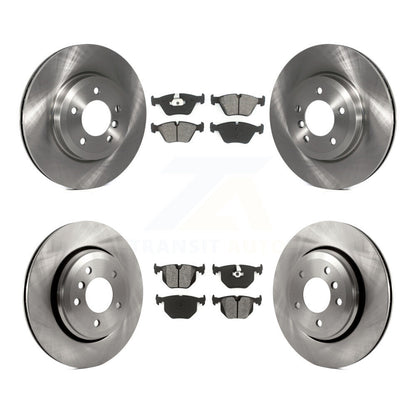 Kit de rotors de frein à disque avant et arrière et plaquettes semi-métalliques pour BMW 330Ci 330i 330x