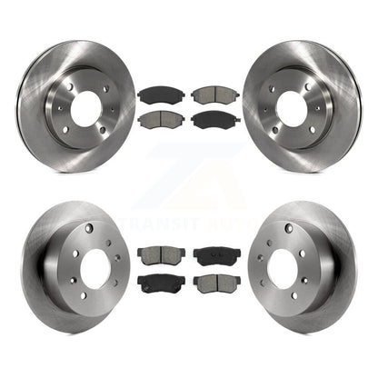 Kit de plaquettes de frein à disque semi-métalliques avant et arrière, pour Hyundai Sonata Kia Optim