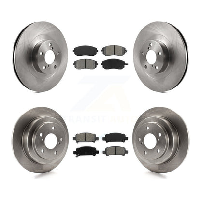 Kit de rotors de frein avant et arrière et plaquettes semi-métalliques pour Subaru Forester Imprez 2003