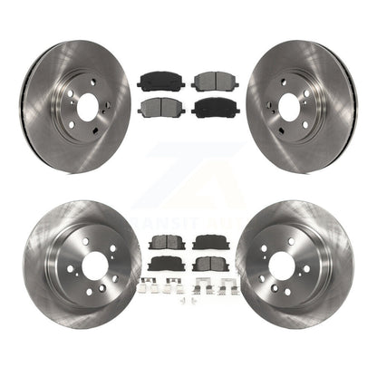 Kit de plaquettes semi-métalliques de Rotor de frein avant et arrière, pour Toyota Highlander AW 2001 – 2003