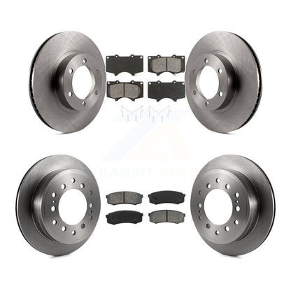 Kit de plaquettes semi-métalliques de Rotor de frein à disque avant et arrière, pour Toyota 4Runner Lexus GX47