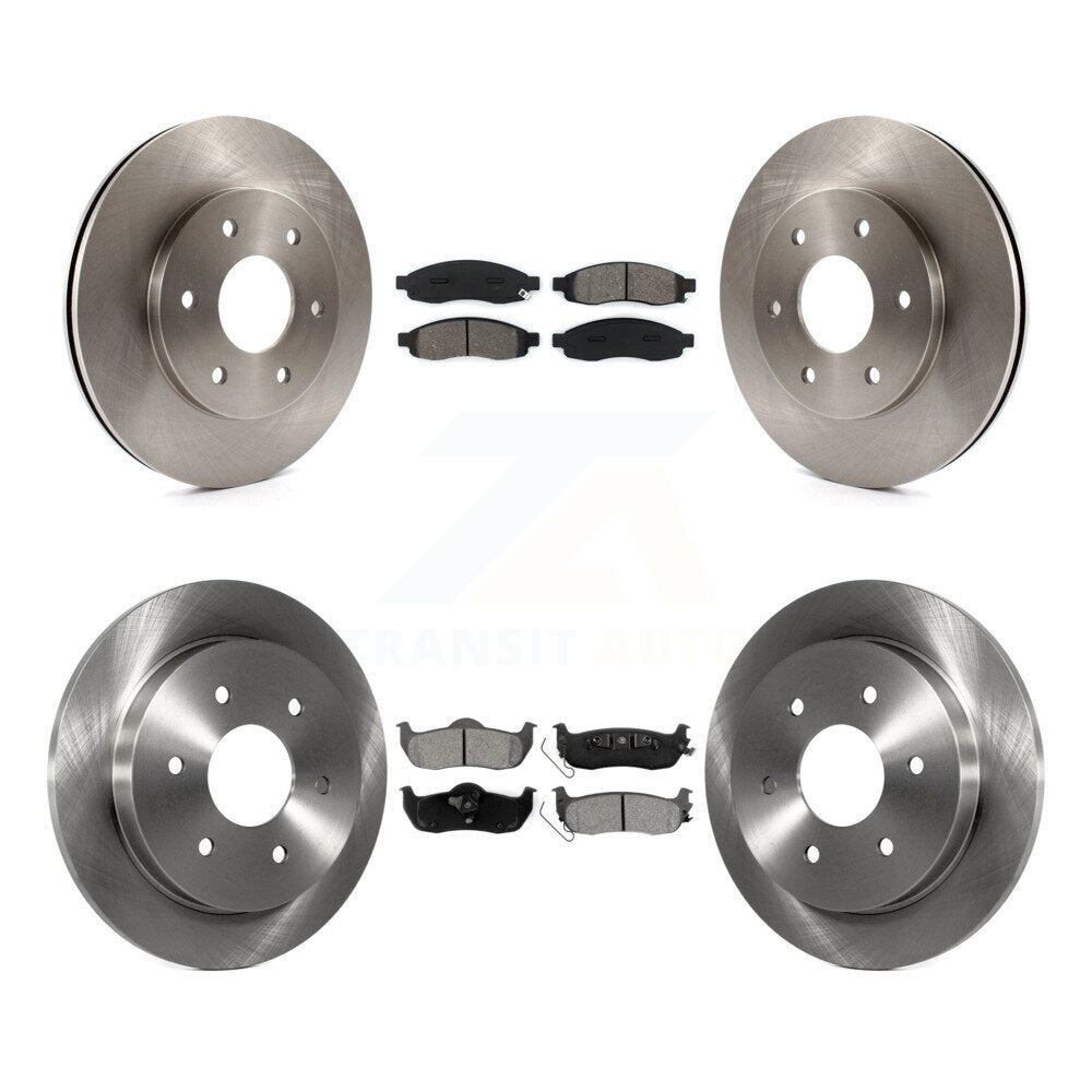 Kit de plaquettes de frein semi-métalliques pour Rotors de frein avant et arrière, pour Nissan TITAN Pathfinder Armad