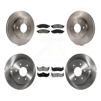 Kit de plaquettes de frein semi-métalliques pour Rotors de frein avant et arrière, pour Nissan TITAN Pathfinder Armad