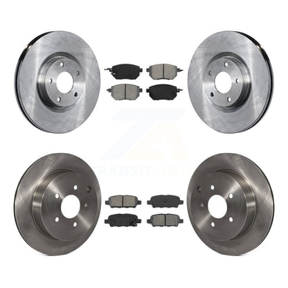 Kit de rotor de frein avant et arrière et plaquettes semi-métalliques pour Nissan Murano INFINITI FX3