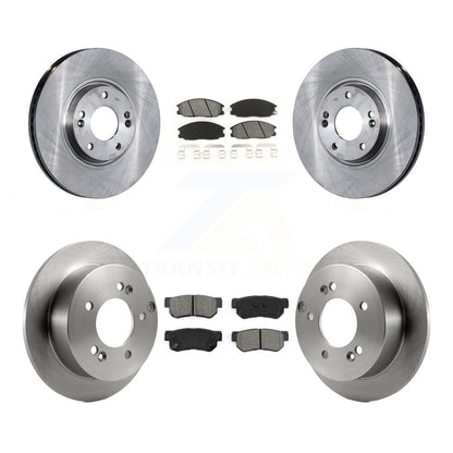 Kit de rotors de frein à disque avant et arrière et plaquettes semi-métalliques pour Hyundai XG350
