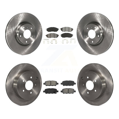 Kit de rotor de frein avant et arrière et plaquettes semi-métalliques pour Nissan Murano INFINITI QX7