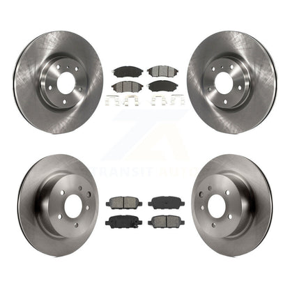 Kit de plaquettes de frein semi-métalliques pour Rotors de frein avant et arrière, pour INFINITI G37 EX35 G35 QX50 M3