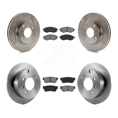 Kit de plaquettes de frein à disque semi-métalliques avant et arrière, pour Hyundai Sonata Kia Optim