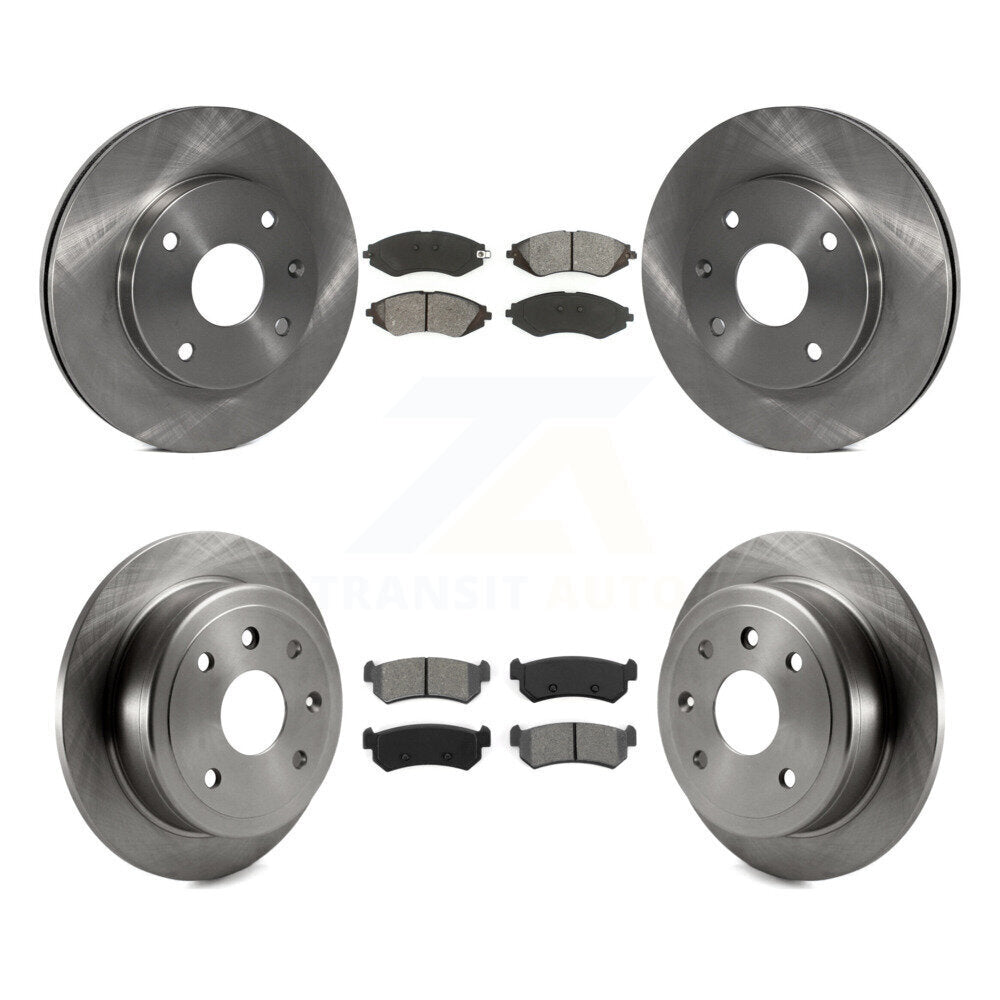 Kit de plaquettes de frein semi-métalliques pour Rotors de frein avant et arrière, pour Chevrolet Optra Suzuki Forenz
