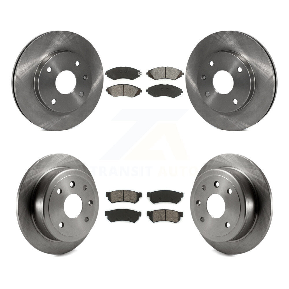 Kit de plaquettes de frein semi-métalliques pour Rotors de frein avant et arrière, pour Chevrolet Optra Suzuki Forenz
