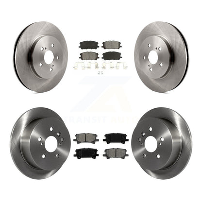 Kit de plaquettes semi-métalliques de Rotor de frein avant et arrière, pour Lexus RX350 RX330 Toyota RX400