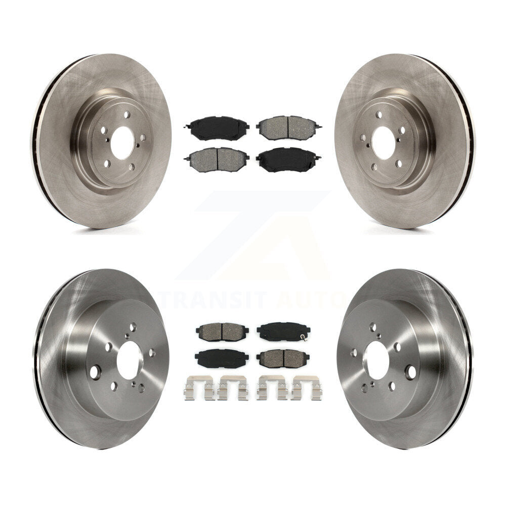 Kit de plaquettes de frein semi-métalliques pour disques de frein avant et arrière, pour Subaru Forester 2.0 2014 – 2018