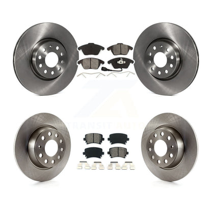 Kit de plaquettes de frein semi-métalliques pour Rotors de frein avant et arrière, pour Volkswagen GTI Passat Eos Aud