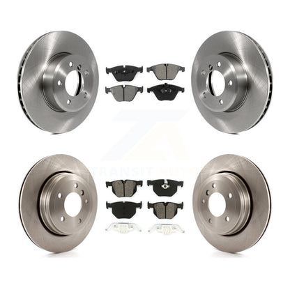 Kit de rotors de frein à disque avant et arrière et plaquettes semi-métalliques pour BMW 530i 525i 528i