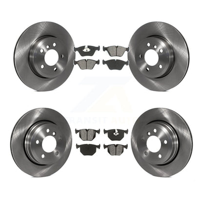 Kit de rotors de frein à disque avant et arrière et plaquettes semi-métalliques pour BMW X3 2004-2010