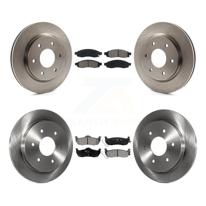 Kit de plaquettes semi-métalliques de Rotor de frein à disque avant et arrière, pour Nissan TITAN INFINITI QX5