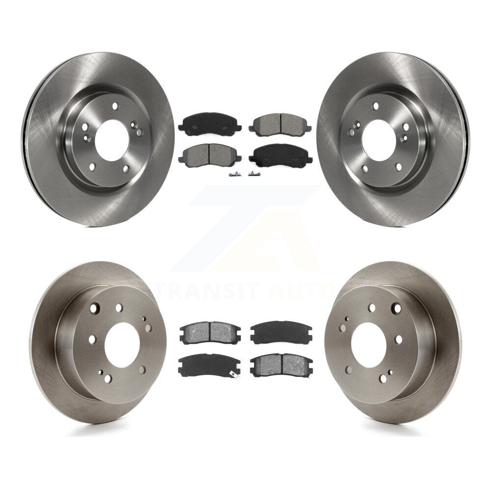 Kit de plaquettes de frein à disque semi-métalliques avant et arrière, pour Mitsubishi Eclipse Galan