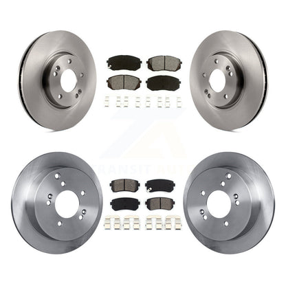 Kit de rotor de frein avant et arrière et plaquettes semi-métalliques pour Hyundai Tucson Kia Sportag