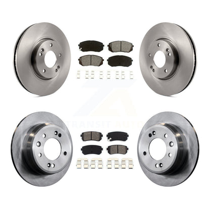 Kit de rotor de frein avant et arrière et plaquettes semi-métalliques pour Hyundai Tucson Kia Sportag