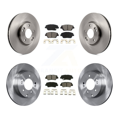 Kit de plaquettes de frein à disque semi-métalliques avant et arrière, pour Hyundai Sonata Kia Optim