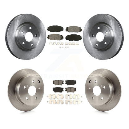 Kit de plaquettes semi-métalliques de Rotor de frein à disque avant et arrière, pour Toyota Matrix Pontiac Vib
