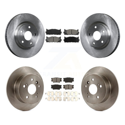 Kit de plaquettes semi-métalliques de Rotor de frein avant et arrière, pour Toyota Camry Lexus ES350 Avalo