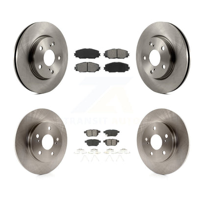 Kit de rotors de frein à disque avant et arrière et plaquettes semi-métalliques pour Scion xB 2008-2015
