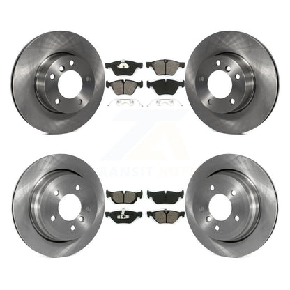 Kit de rotors de frein à disque avant et arrière et plaquettes semi-métalliques pour BMW 328i 328xi 325x