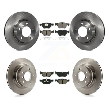 Kit de rotors de frein à disque avant et arrière et plaquettes semi-métalliques pour BMW 128i 2008-2013