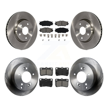 Kit de disques de frein à disque avant et arrière et plaquettes semi-métalliques pour Lexus IS250