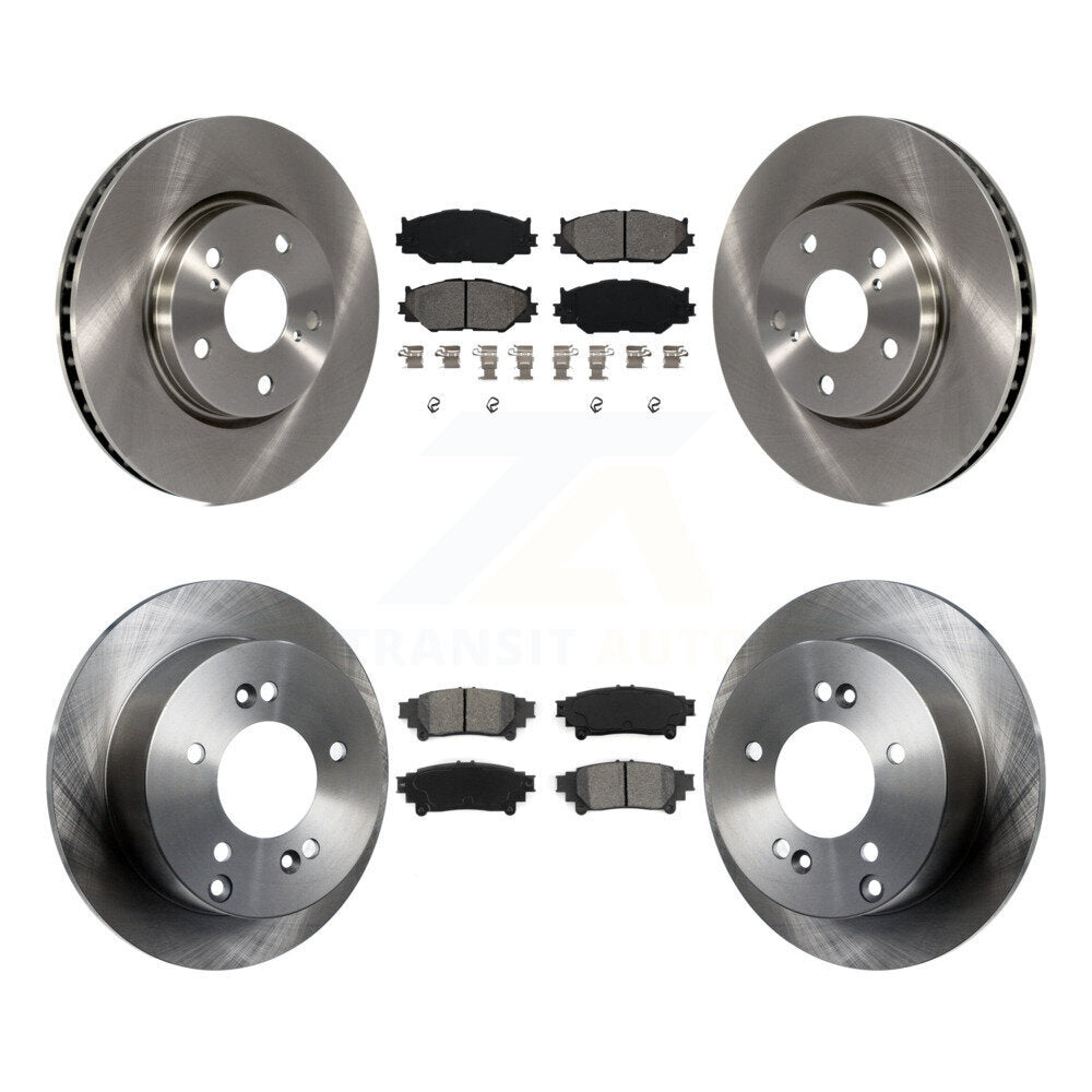 Kit de plaquettes semi-métalliques de Rotor de frein avant et arrière, pour Base Lexus IS250 14-15 avec RW