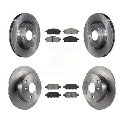 Kit de disques de frein à disque avant et arrière et plaquettes semi-métalliques pour Nissan Altima
