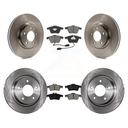 Kit de disques de frein à disque avant et arrière et plaquettes semi-métalliques pour Mazda 3 K8S-101364