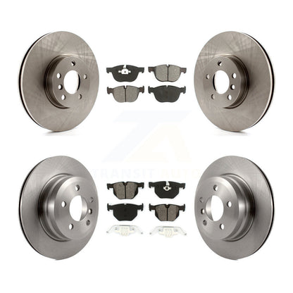 Kit de rotors de frein à disque avant et arrière et plaquettes semi-métalliques pour BMW X5 X6 K8S-10136