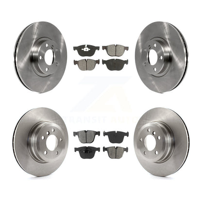 Kit de rotors de frein à disque avant et arrière et plaquettes semi-métalliques pour BMW X5 X6 K8S-10137