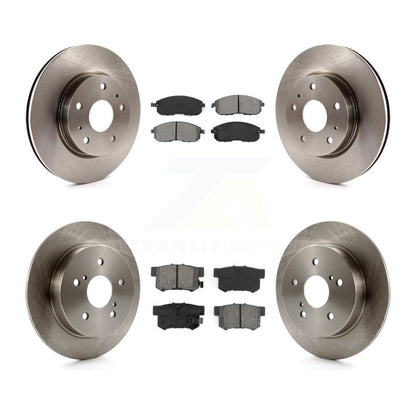 Kit de rotors de frein à disque avant et arrière et plaquettes semi-métalliques pour Suzuki SX4 Crossove