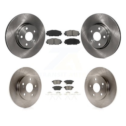 Kit de rotors de frein à disque avant et arrière et plaquettes semi-métalliques pour Toyota Matrix