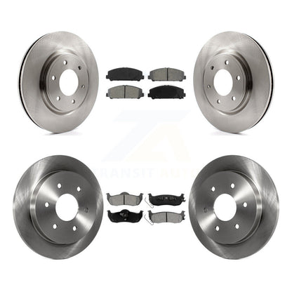 Rotors de frein avant arrière et Kit de plaquettes semi-métalliques pour Nissan TITAN Armada INFINIT