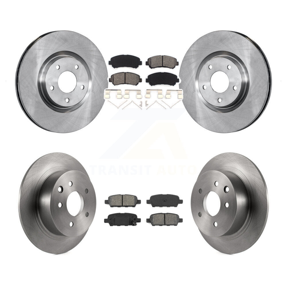 Kit de plaquettes semi-métalliques de Rotor de frein avant et arrière, pour Nissan Sentra SE-R Spec 07-12