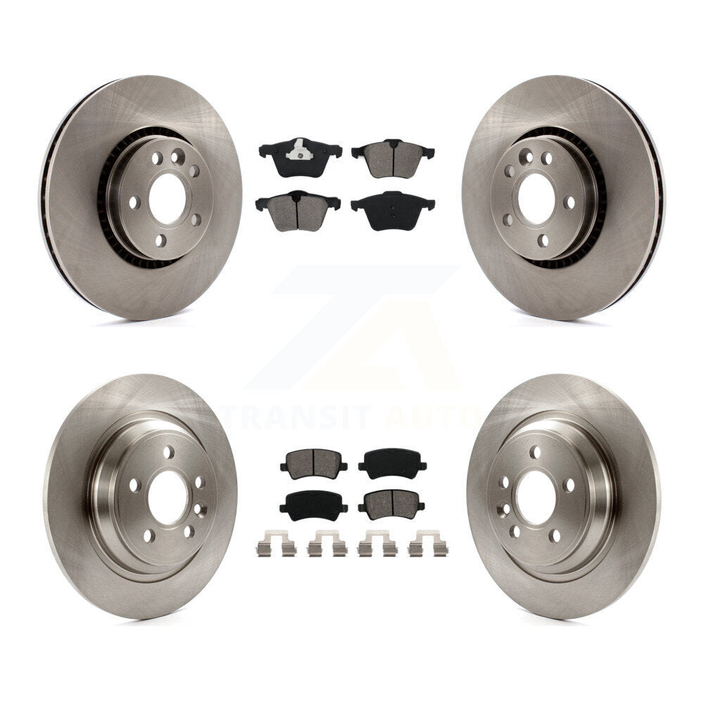 Kit de plaquettes semi-métalliques de Rotor de frein avant et arrière, pour Volvo S60 V60 Cross Country V7
