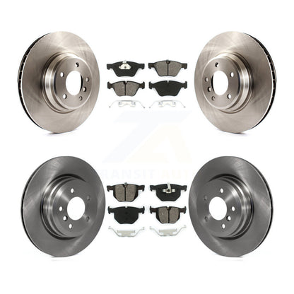 Kit de disques de frein à disque avant et arrière et plaquettes semi-métalliques pour BMW 335xi 2007