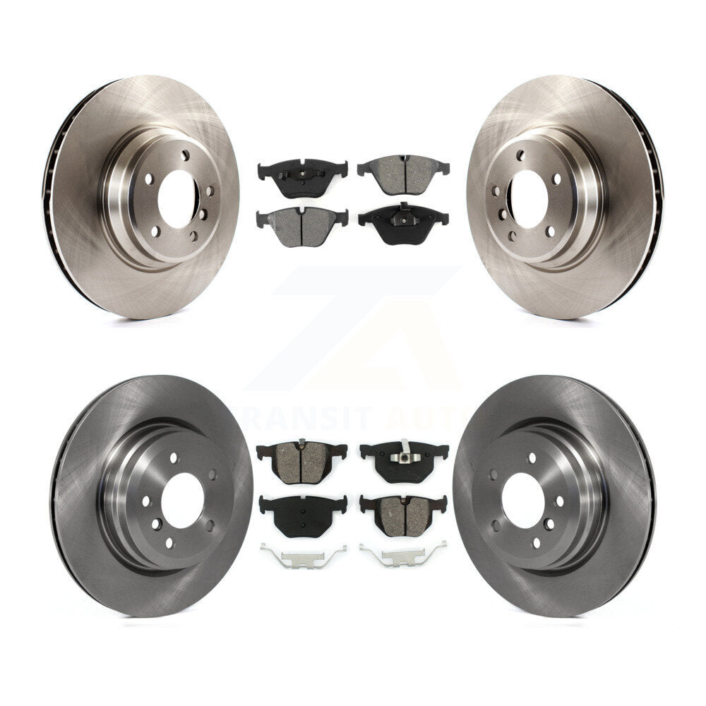 Kit de plaquettes de frein semi-métalliques pour Rotors de frein avant et arrière, pour BMW 335i xDrive X1 335xi 335i